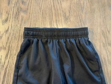 ALL IN MOTION BLACK SPORTS SHORTS UNISEX PULLON SIZE 6/7 Gently Worn