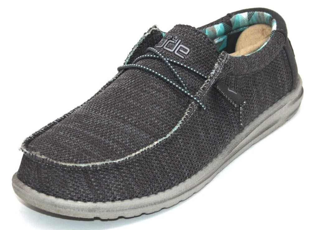 Hey Dude Wally Sox Charcoal Men display picture 1