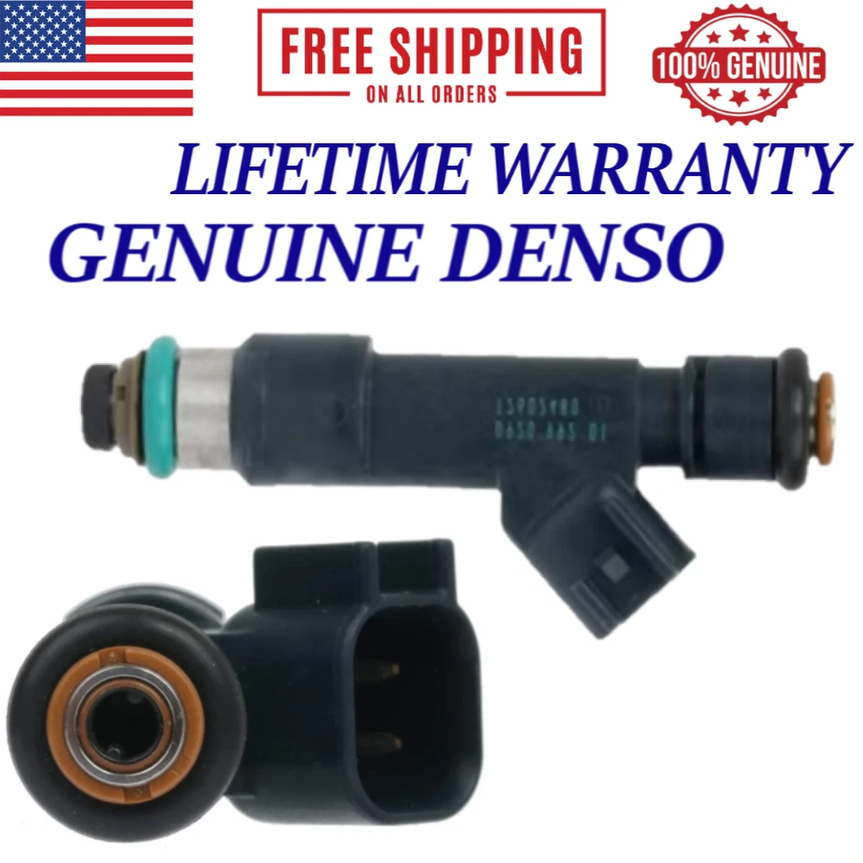 全新原始设备制造商电装 X4 燃油喷射器 适用于 2008 - 2011 雪佛兰庞蒂亚克土星 2.4 升/ 2.0L I4 — 第 3/3 张图片