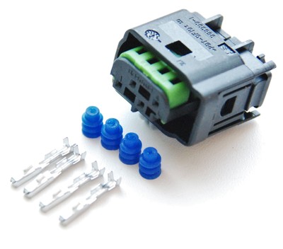 Stecker 4-polig Reparatursatz für VW 3B0972722 Skoda Seat Audi weiblich Kabel