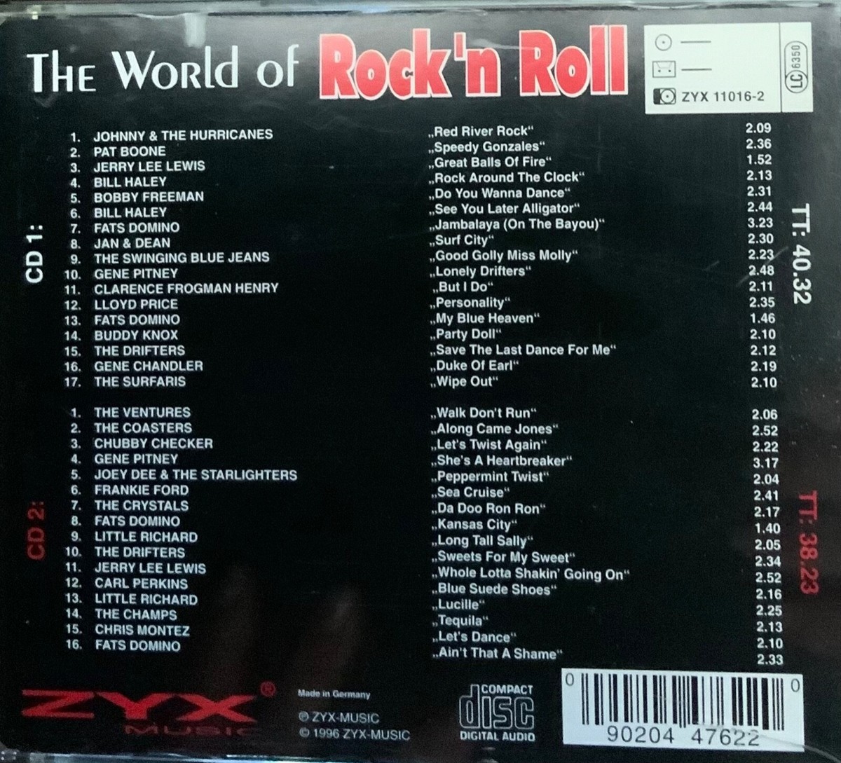 The World of Rock'n Roll, Vol. 2 by Various Artists (CD, Jan-2001