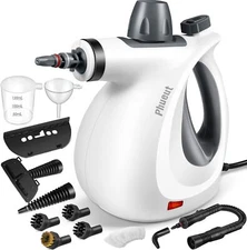 Pressurized Handheld Multi-Surface Natural Steam Cleaner with 12 pcs Accessories