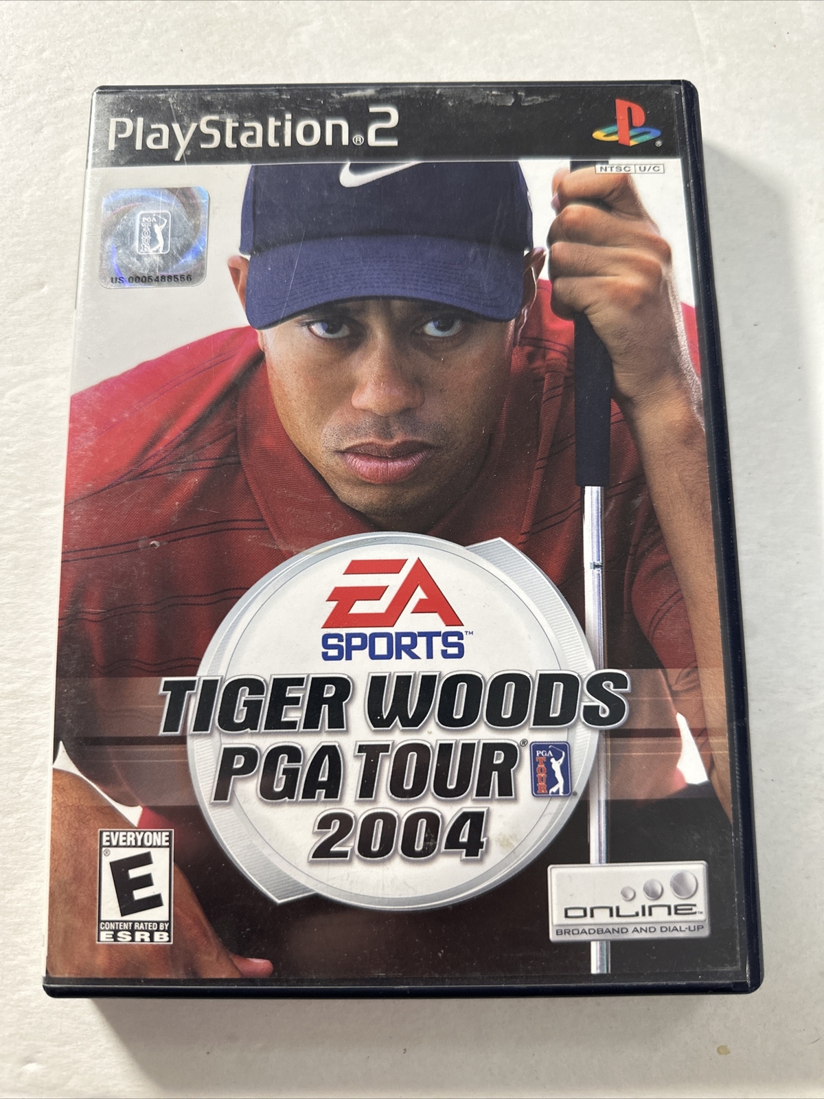 Tiger Woods PGA Tour 2004 PS2 PlayStation 2 CIB EA Sports Golf Video
