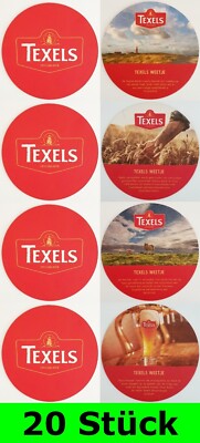 20 Stück Bierdeckel (5x4er Serie) Texels Niederlande Bar Theke Tresen Texel