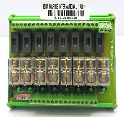 Pratham Industrial Solutions PIS-RL8-1C/0-F Relaisplatine