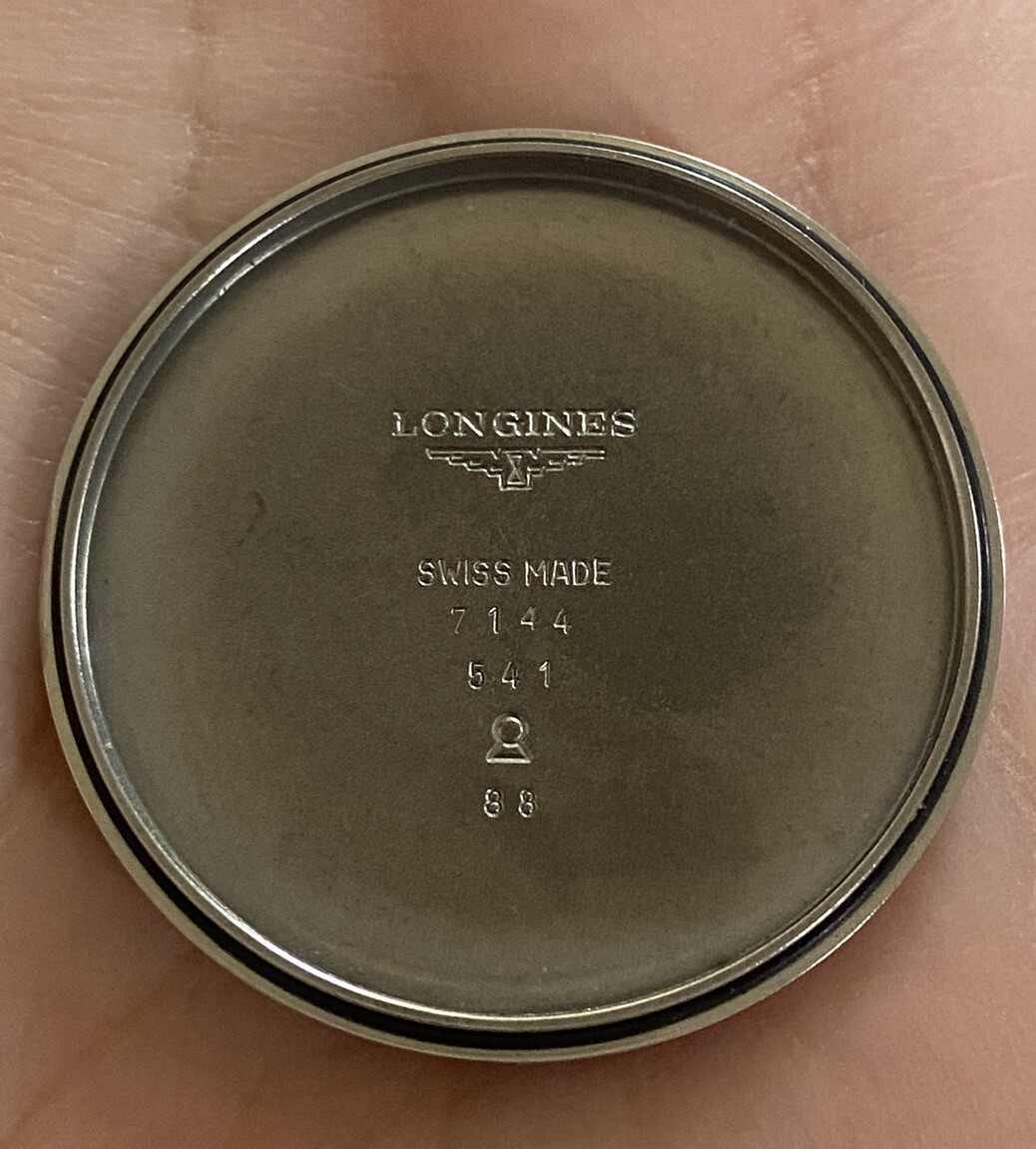 BACK COVER CASE LONGINES FLAGSHIP CHRONOGRAPH REF… - image 2