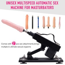 Sex Machine Toy Male Women Auto Masturbator-Fucking-Love Machine W/Dildo USA