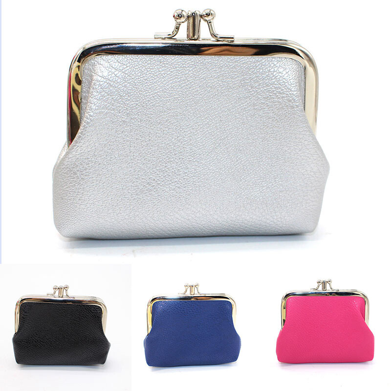 Women Lady Girls Designer Small Canvas Coin Card Pouch Wallet Purse Handbag bag