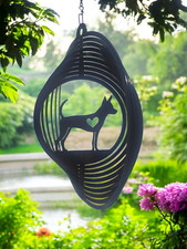 Russian Toy Terrier Wind Spinner