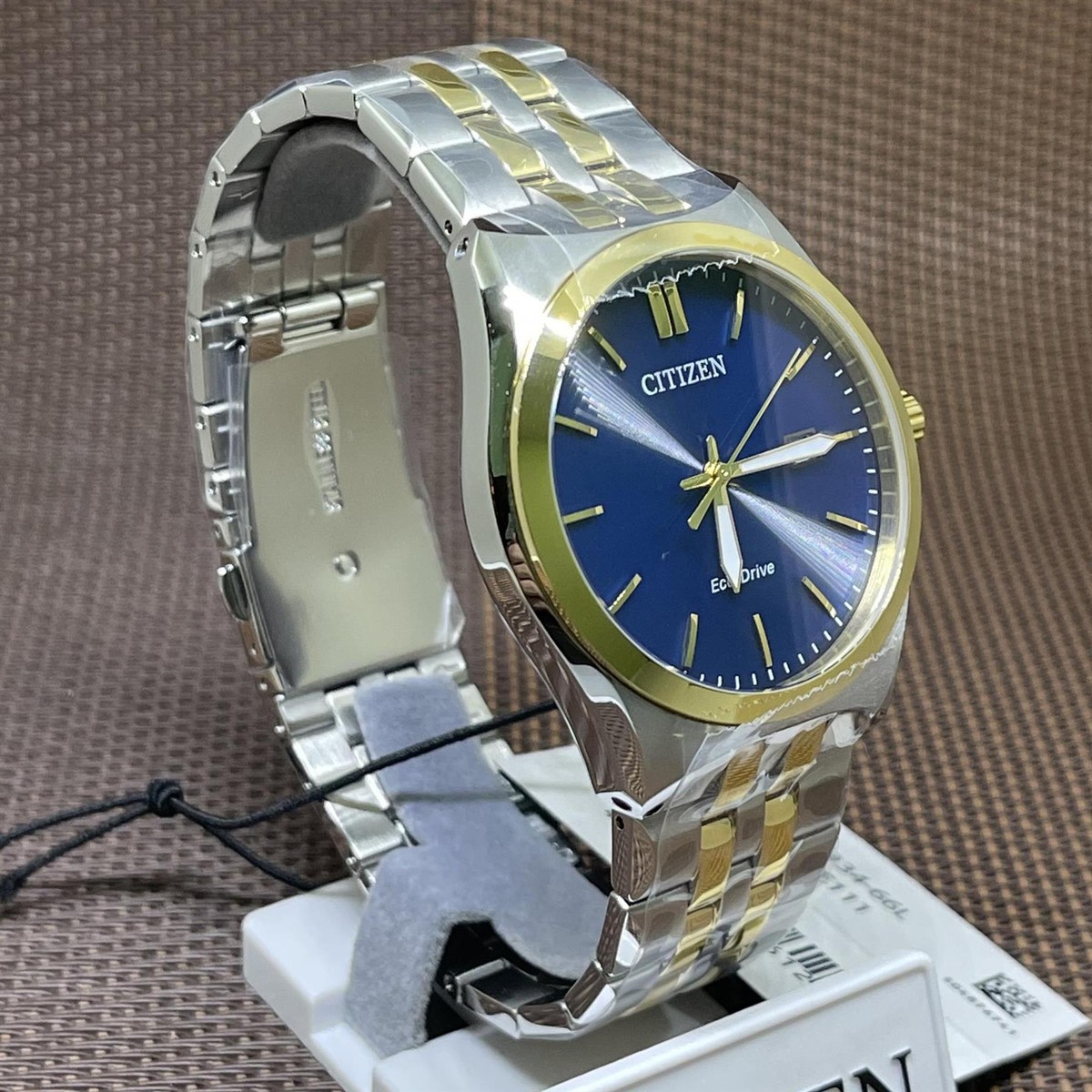 Citizen BM7334-66L Eco-Drive Blue Dial Stainless Steel Analog Date