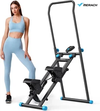MERACH New Version Vertical Climber Stair Stepper for Home Gym Exercise Full-Bod