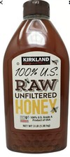 Kirkland Signature 100 U.S. Raw Unfiltered Honey 3 LB - FREE SHIPPING