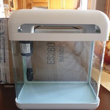 Acquario completo in vetro 7 litri più riscaldatore da 25W