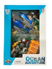 Rhode Island Novelty 50 Piece Adventure Planet Aquatic Set Ages 3+