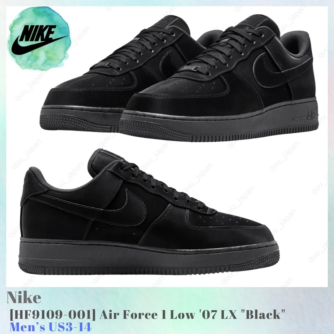 Las mejores ofertas en Nike Air Force 1 LX Low Vanta Black | eBay