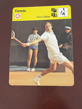 1979 Sportscaster Card #63-06 - Tom Okker - Holland - Tennis - MT
