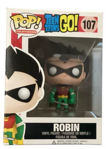 Funko POP! Teen Titans Go! Robin #107 Vinyl Figure