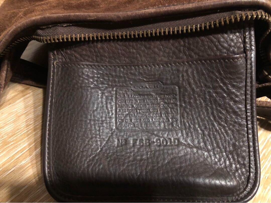 Extremely Rare Suede Made In USA Old Coach 9010 Shoulder Bag Extremely Rare Suede Made In USA Old Coach 9010 Shoulder Bag