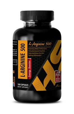 l-arginine capsules - L-ARGININE 500mg - amino acids - 1 Bottle