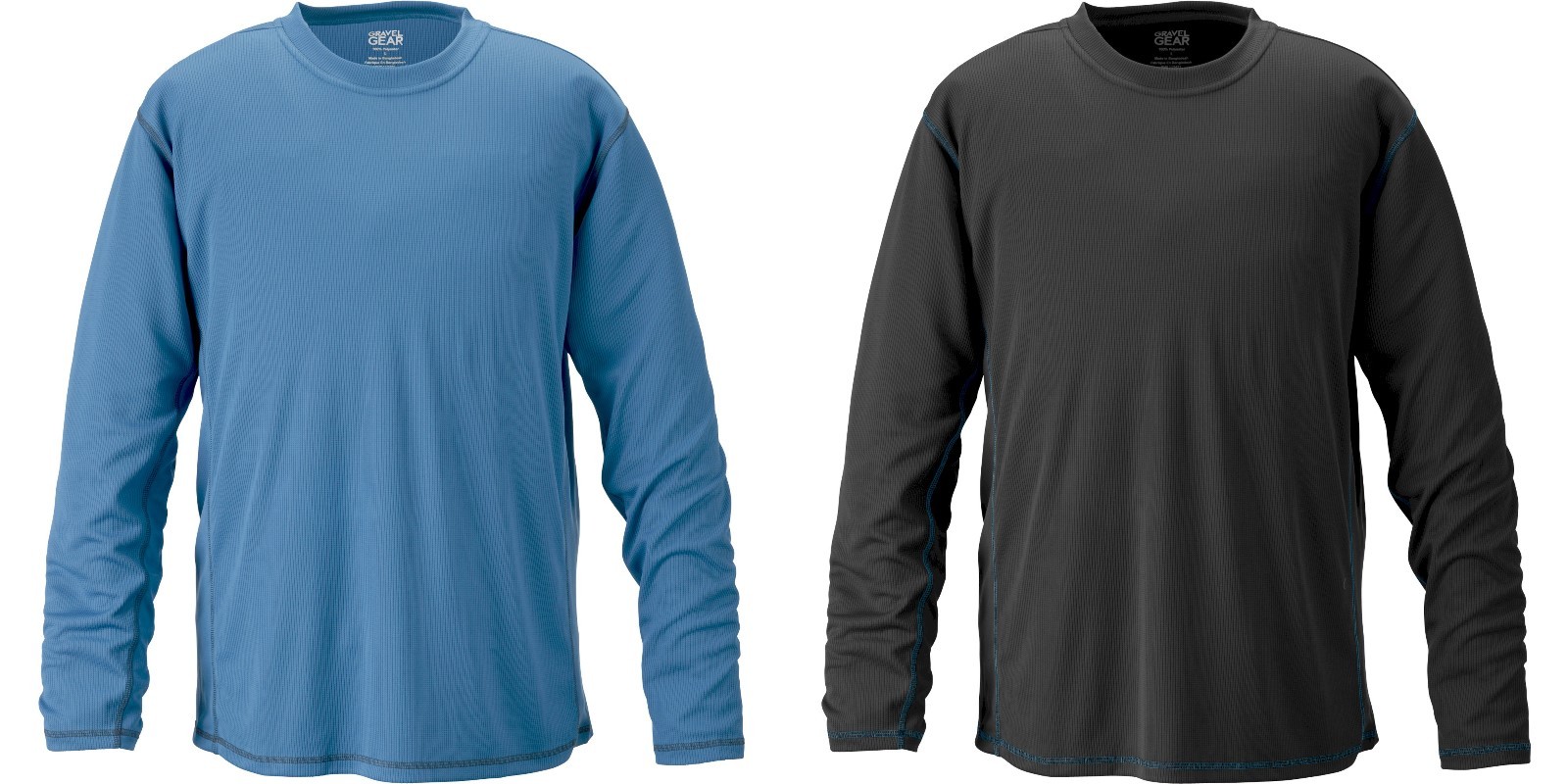 Camiseta Gravel Gear Para Hombre CoolMax Absorbe Humedad Mangas Largas Elige Talla