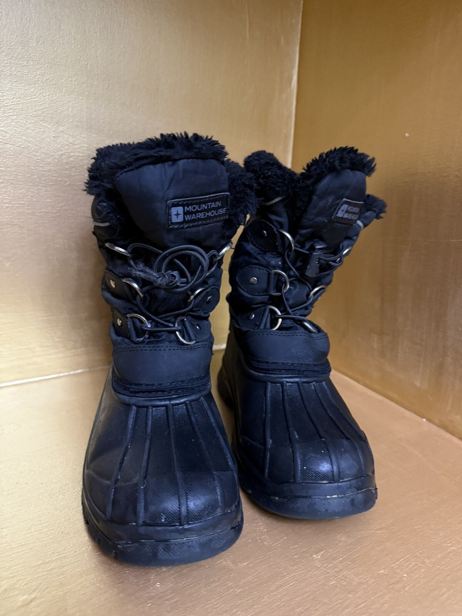 Mountain Warehouse Kids Snow Boots Snowproof Lined Girls Boys Size