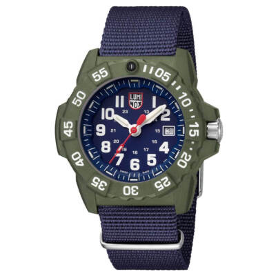 #ad Luminox Men#x27;s Watch Navy Seal 3500 Series Diver 3503.ND Authorized Dealer $165.00
