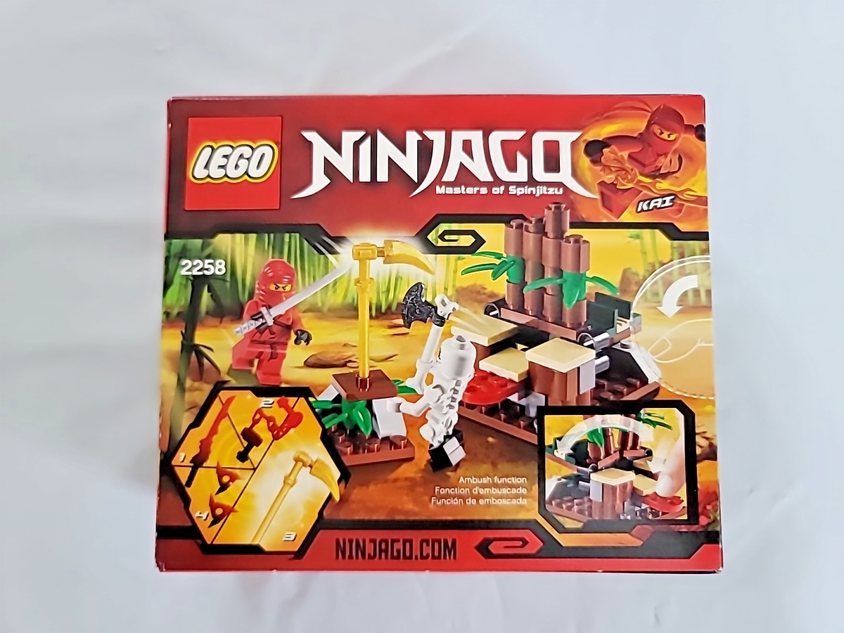 LEGO NINJAGO: Ninja Ambush 2258; 1 Ninga Mini Figure; 1 Skeleton