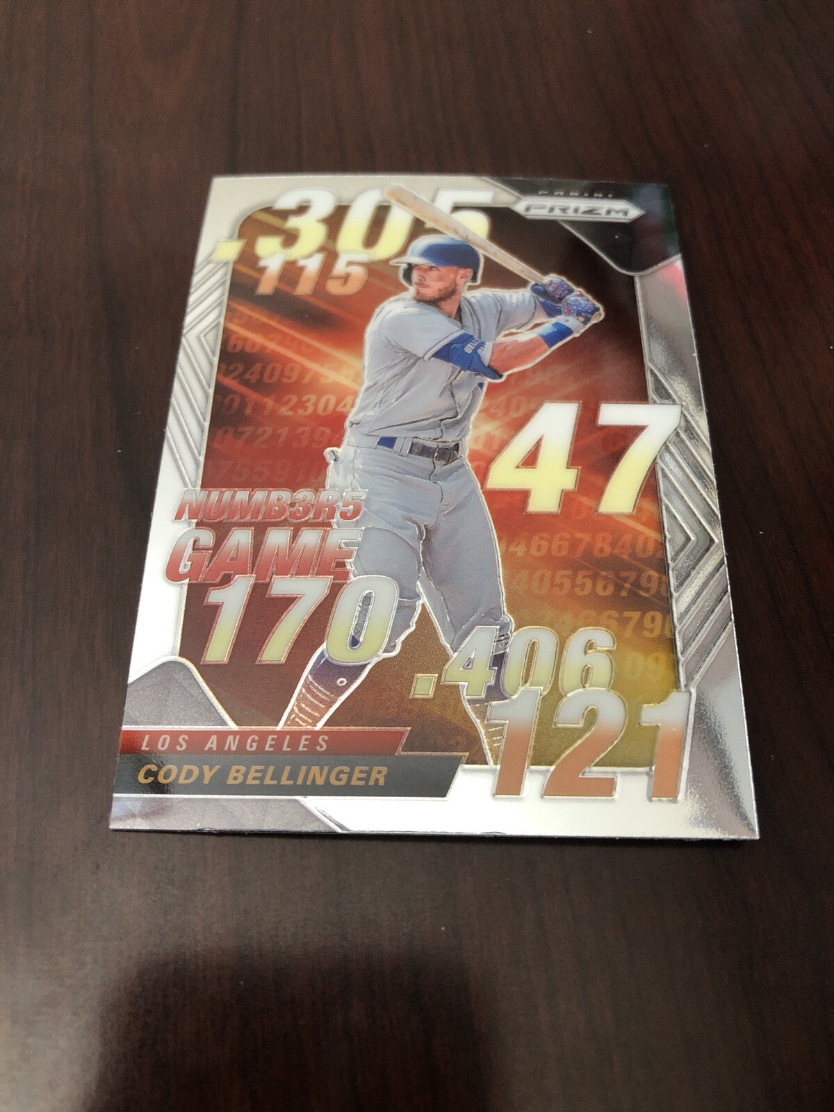 2020 PANINI PRIZM CODY BELLINGER NUMBERS GAME NG3 DODGERS *Mint* eBay