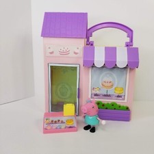 Peppa Pig Little Bakery Shop Carry Along Playset Figure Register