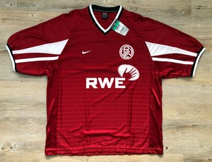 Nike Trikot Rot Weiss Essen Home 01 02 Signiert Rwe Gr Xl Ungetragen Neu Ebay