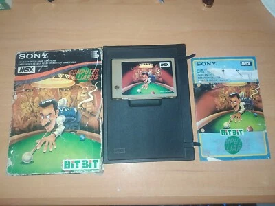SONY MSX, COMPUTER BILLIARDS, KONAM,I COMPLETE, WORKING GAME - Imagen 1 de 2