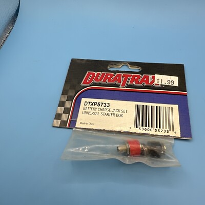 Duratrax DTXP5733 Battery Charge Jack Set Universal Starter Box D1