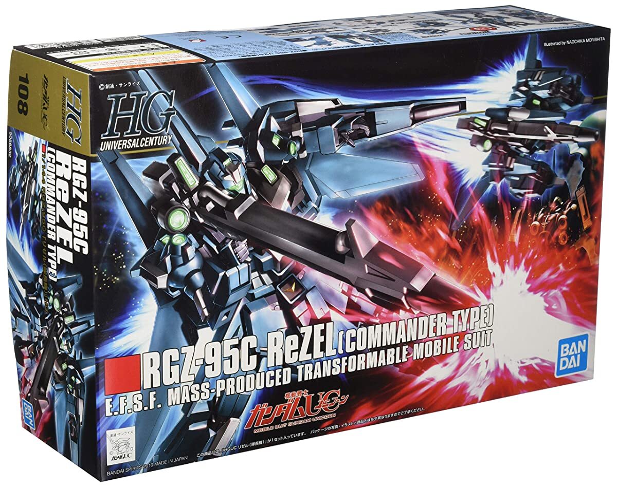 HGUC 1/144 ReZEL (Commander Type) Plastic Model | eBay