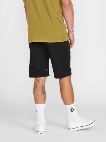 Volcom Vmonty 22 inch Mens Shorts - Black 34 inch waist NWT $55 - Picture 2 of 4