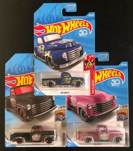 hot wheels 52 chevy black