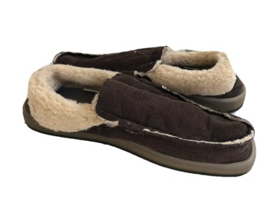 SANUK Chiba Chill Shearing Lined Brown Slip On Loafers Men’s Size 9 1152885_BRN_1_UO_1a0f2602-c614  main image 3