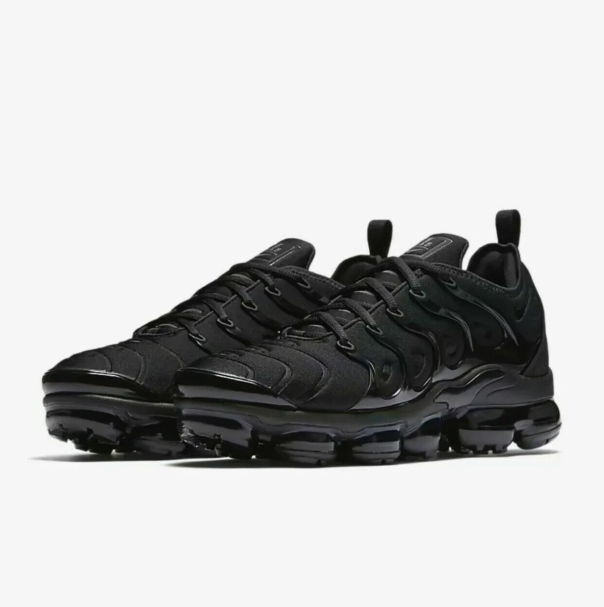 ま*ん様 Nike Air Vapormax ブラック Nike Air Vapormax Plus Triple Black Anthracite DH1063-001 Women's