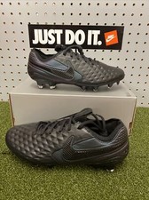 Nike Tiempo Legend 8 Elite FG Cleats Black AT5293 010 Men  s 5.5 Women  s 7 NEW