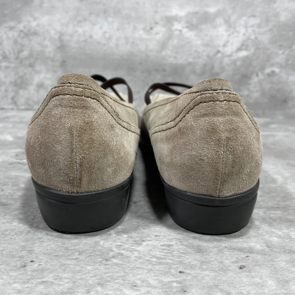 Zapatos Stonefly Beige Gamuza Sin Cordones Estilo Mary Jane Para Mujer Talla US 8 EU 40 Foto 4 de 4