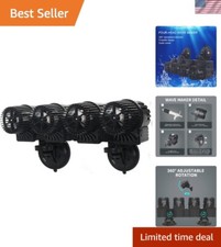 12680 GPH Wave Maker Pompa di Circolazione per Acquario - 4 Teste Potente Sommergibile...