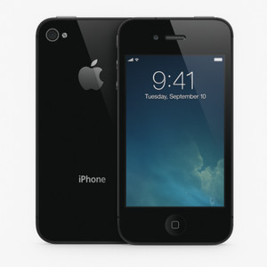 Apple iPhone 4s schwarz 8GB 3,5" 512MB entsperrt IOS Touchscreen Smartphone