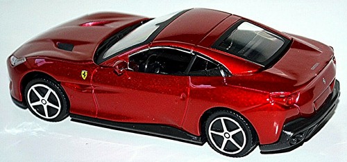 Ferrari Portofino Coupe-Cabriolet Cerrado 2018-22 Rojo Metálico 1:43 Bburago - Imagen 8 de 9