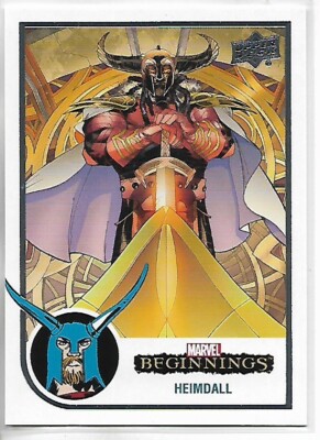 2022 Upper Deck Marvel Beginnings Vol.2 Series 1 Heimdall Card