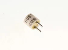 1x Bussmann Fast-Acting Sub-Miniature Fuse Ceramic .01A 1/100 Amp 125V GMW Amps