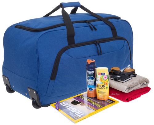 Borsa da viaggio borsa valigia trolley 85 L XL uomo donna trolly spear 910 a scelta - Foto 29 di 155