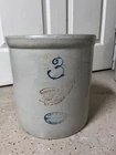 vintage/antique 3 gallon red wing pottery crock