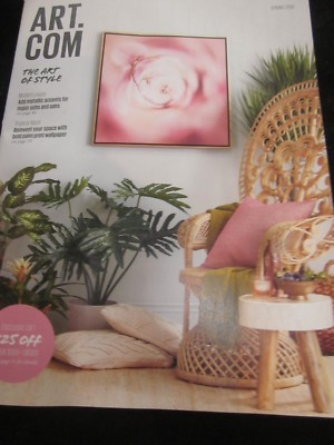 Art.com Catalog Spring 2018 The Art of Style Modern Luxury Tropical Allure New