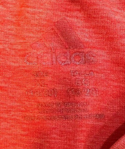 Adidas Shirt Youth XL "Motivate Create Dominate" Orange Short Sleeve - Picture 3 of 6