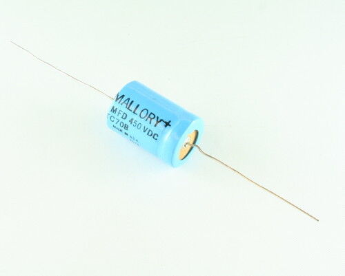 Mallory Electrolytic Capacitor 5uF 450V *NOS*