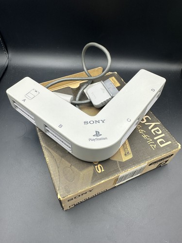 Sony Playstation 1 MultiTap adapter boxed official PS1 SCPH-1070 - Picture 6 of 10